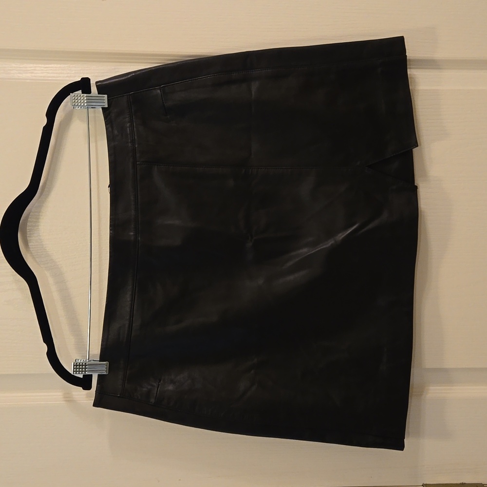 LITA by Ciara Leather mini skirt